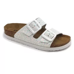   Leon Comfortstep 7011 fehér női bőr papucs 36 -Birkenstockhoz hasonlatos talppal