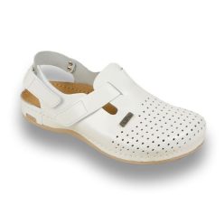   Leon Comfortstep 701 fehér férfi bőr szandál 40-48 (munkavédelmi)