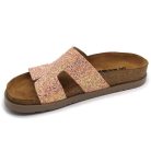 Leon Comfortstep 7030 rose női bőr papucs 36-41 -Birkenstockhoz hasonlatos talppal