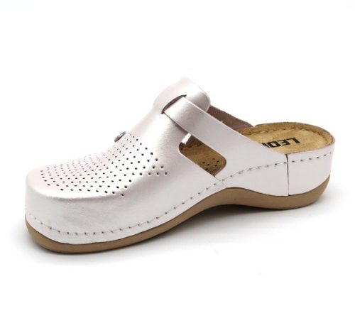 Leon Comfortstep 900 perla női bőr papucs 35-42 
