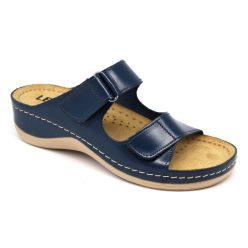 Leon Comfortstep 905 kék női bőr papucs 36, 40, 41