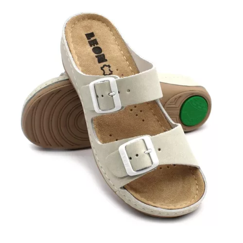 Leon Comfortstep 908 női led orlando bőr papucs 36-41