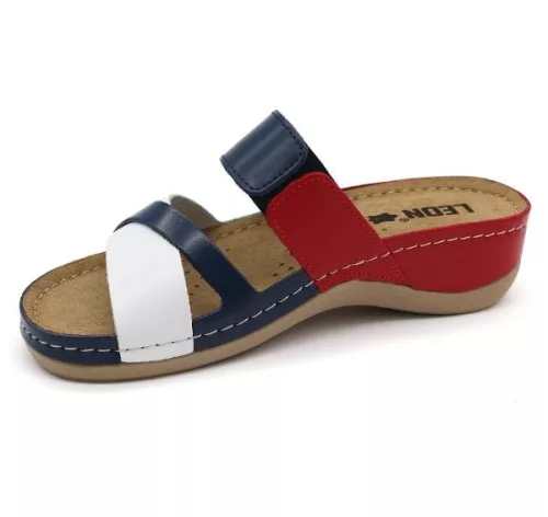 Leon Comfortstep 909 tommy női  bőr papucs 35-41