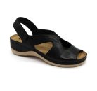 Leon Comfortstep 924 fekete női bőr szandál 36-40