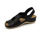 Leon Comfortstep 924 fekete női bőr szandál 36-40
