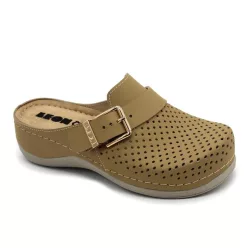 Leon Comfortstep 940 bézs női bőr klumpa 36-41