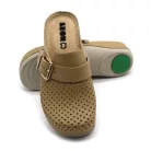 Leon Comfortstep 940 bézs női bőr klumpa 36-41