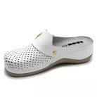 Leon Comfortstep 940 fehér női bőr klumpa 36-41