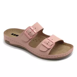 Leon Comfortstep 955 női rose bőr papucs 36-41