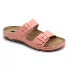 Leon Comfortstep 955 rose-R női bőr papucs 36-41