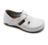   Leon Comfortstep 959 fehér női bőr cipő 36-41 (munkavédelmi)