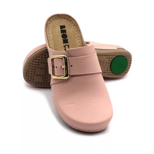 Leon Comfortstep 971 rose női bőr klumpa 36-41