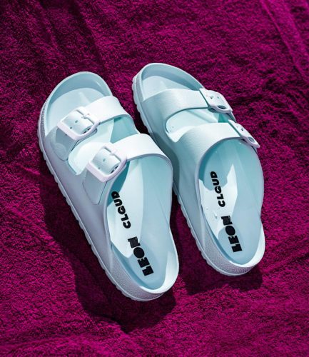 Leon Comfortstep CLOUD baby blue női strandpapucs 36