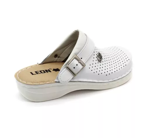 Leon Comfortstep V202 fehér női bőr klumpa 36-40 (munkavédelmi)