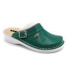 Leon Comforstep V202 zöld női bőr klumpa 36-41 