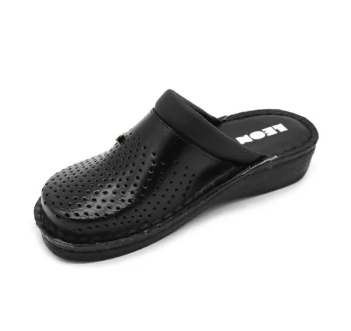 Leon Comfortstep V262 fekete női bőr papucs 36-41