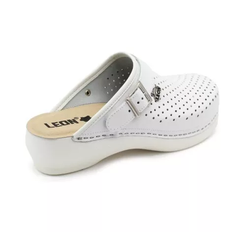 LEON Comfort női bőr klumpa PU101
