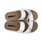 LEON Comfort női bőr papucs 909