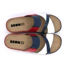 LEON Comfort női bőr papucs 909