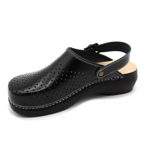LEON Comfort női bőr klumpa PU101