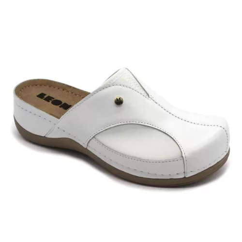 LEON Comfort női bőr klumpa 912