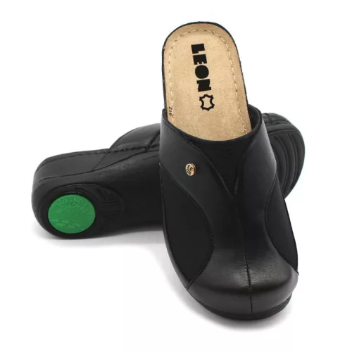 LEON Comfort női bőr klumpa 912