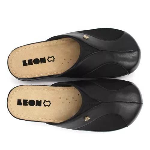 LEON Comfort női bőr klumpa 912