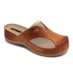 LEON Comfort női bőr klumpa 912