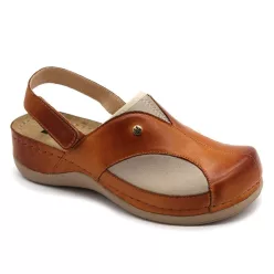LEON Comfort női bőr szandál 913