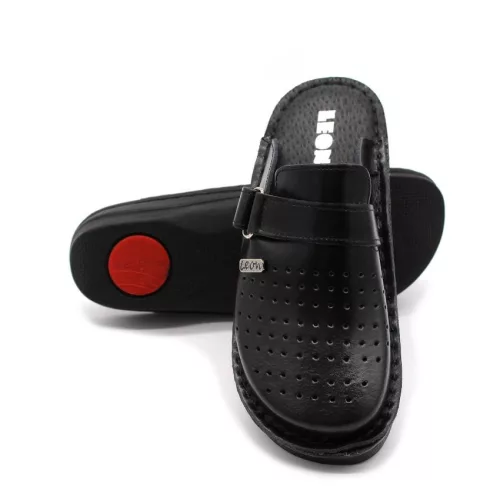 LEON Comfort férfi bőr klumpa V230