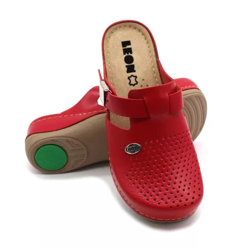 LEON Comfort női bőr klumpa 900