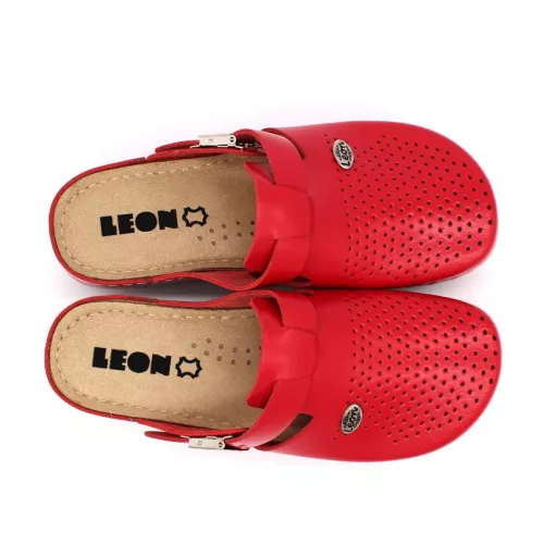 LEON Comfort női bőr klumpa 900