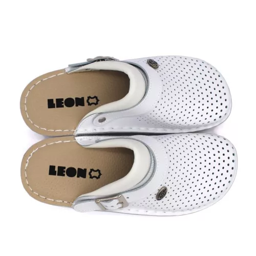 LEON Comfort női bőr klumpa V202