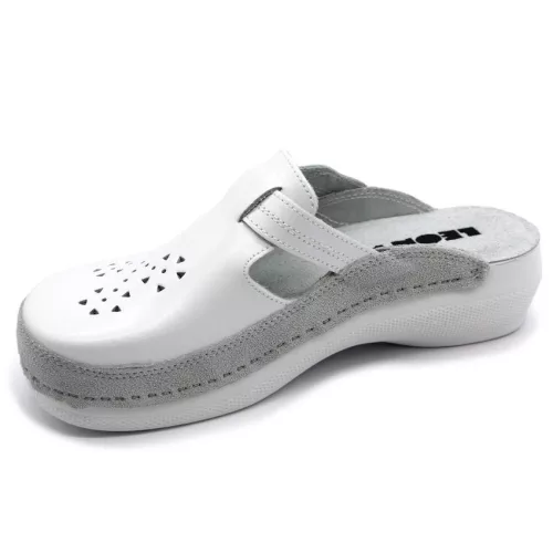 LEON Comfort női bőr klumpa PU156