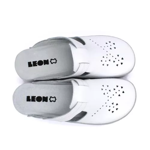 LEON Comfort női bőr klumpa PU156