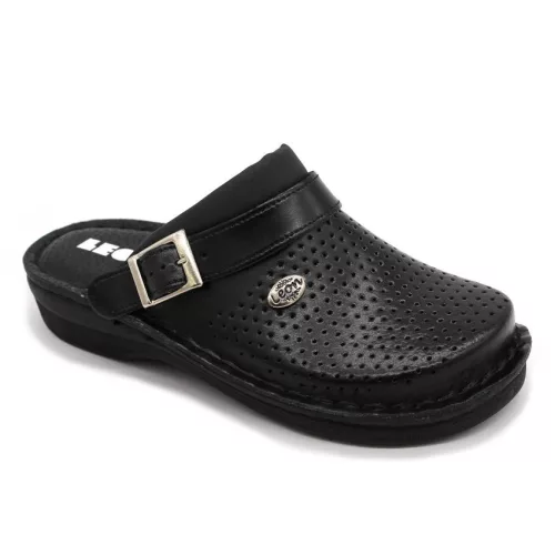 LEON Comfort női bőr klumpa V202