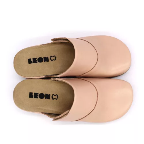 LEON Comfort női bőr klumpa 2019
