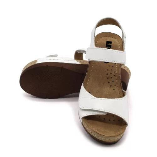 LEON Comfort női bőr szandál 1041