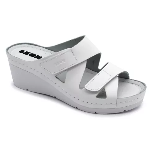 LEON Comfort női bőr papucs 1004