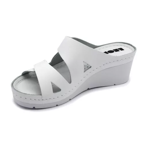 LEON Comfort női bőr papucs 1004