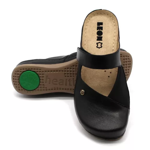 LEON Comfort női bőr klumpa 953