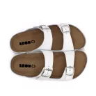 LEON Comfort férfi bőr papucs 702