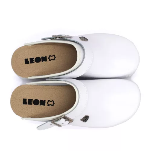 LEON Comfort női bőr klumpa PU101