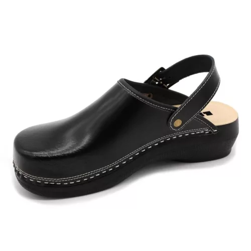 LEON Comfort női bőr klumpa PU101
