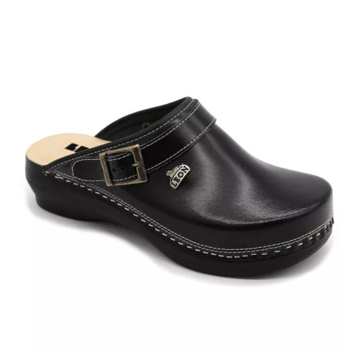 LEON Comfort női bőr klumpa PU101