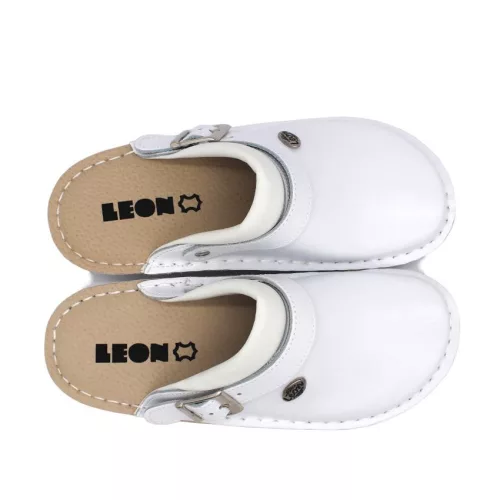 LEON Comfort női bőr klumpa V202