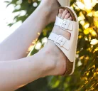 LEON Comfort női bőr papucs 4010