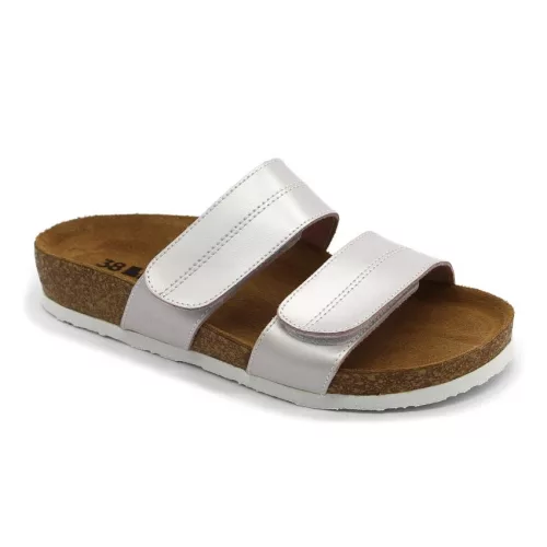 LEON Comfort női bőr papucs 4000