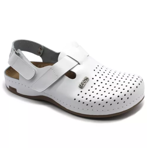 LEON Comfort férfi bőr szandál 701