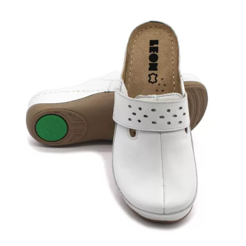 LEON Comfort női bőr klumpa 902